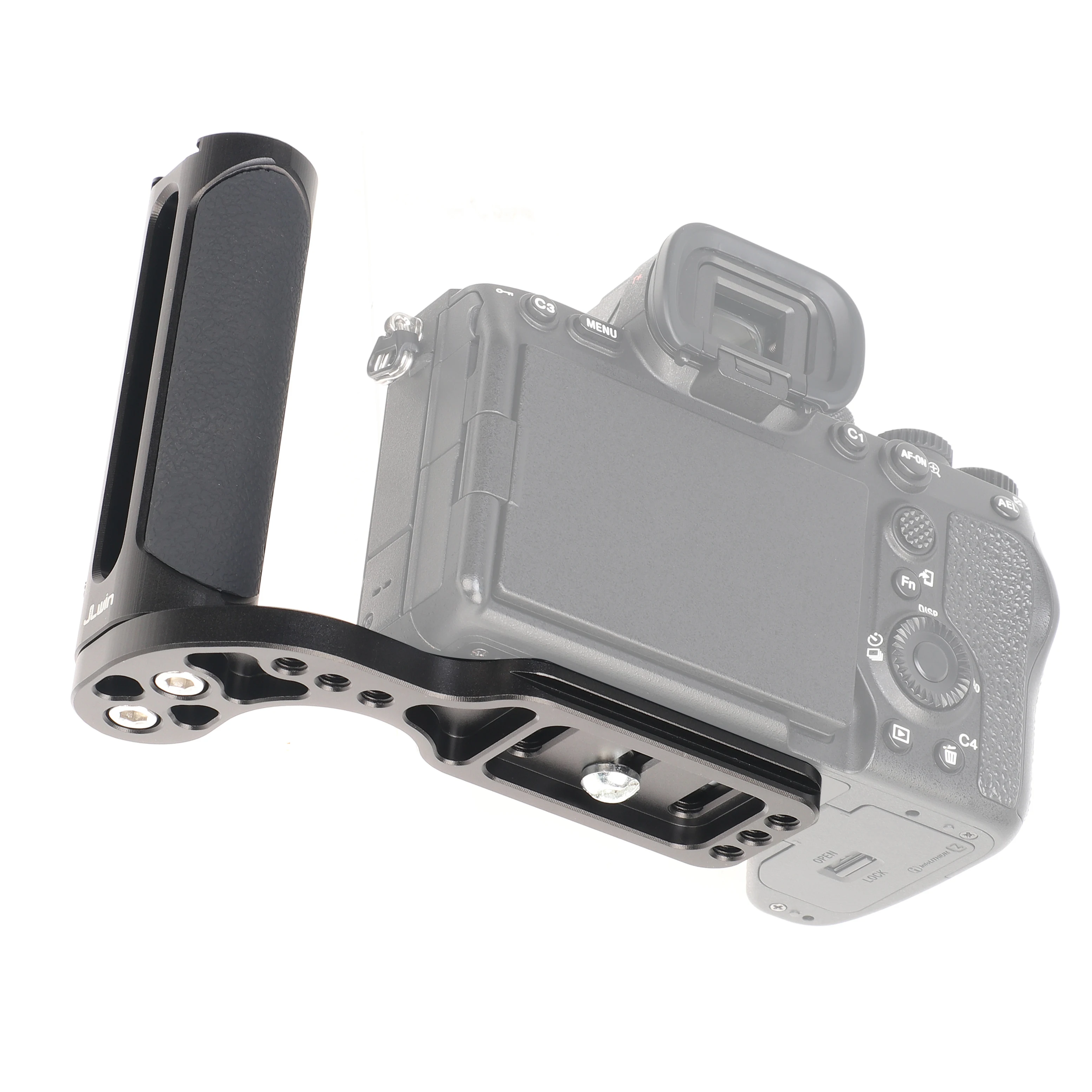 Maniglia Laterale In Legno Con Piastra A L E Sgancio Rapido, Ricambio Universale Per Fotocamera H2U