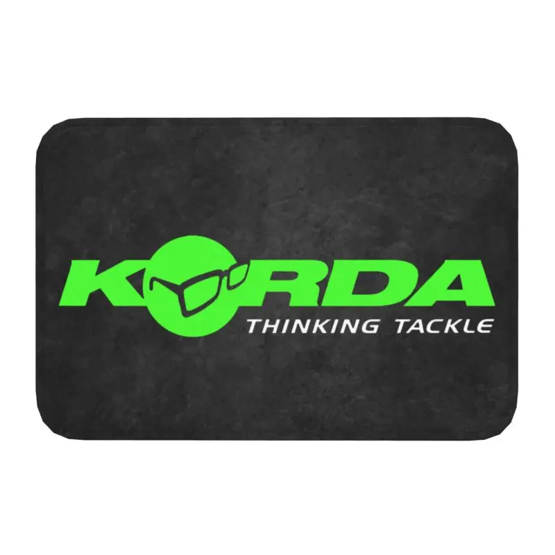 Personalized Korda Fishing Logo Doormat Mat Anti-Slip Fish Carp