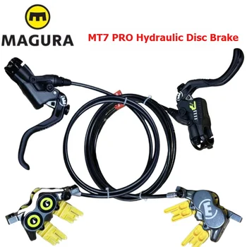 MAGURA MT7 PRO Freno per bicicletta Set freno a disco idraulico per mountain bike a 4 pistoni anteriore 1000mm posteriore 200mm