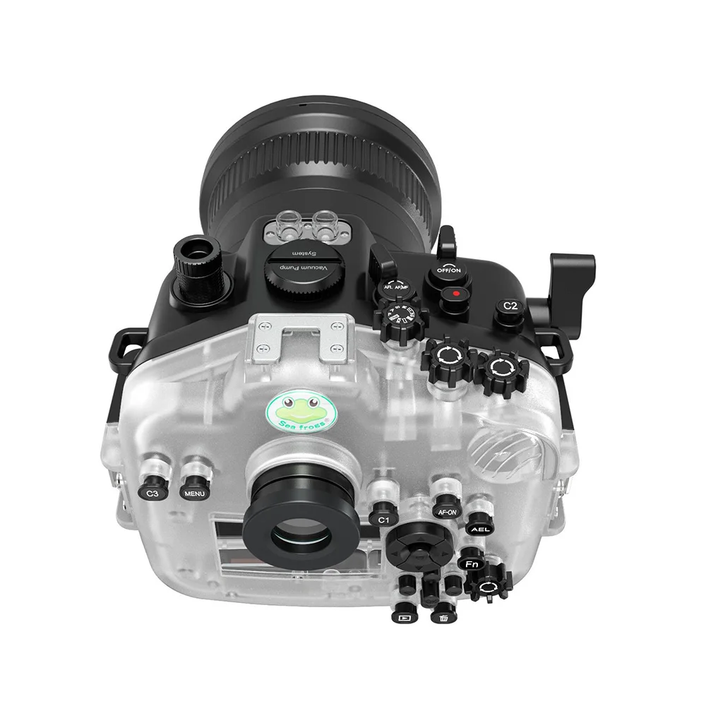 Seafrogs 40M/130FT Underwater Camera Housing Waterproof Case SF-S-A7M4 for Sony