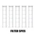 filter 5PCS