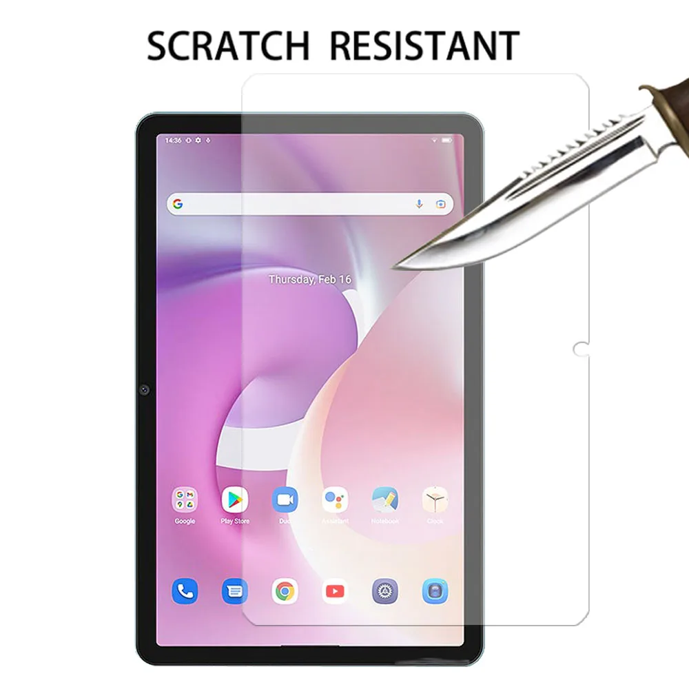 2PCS for Teclast P40HD 2022 2023 10.1'' Tempered glass screen protector tablet protective film HD clear 5