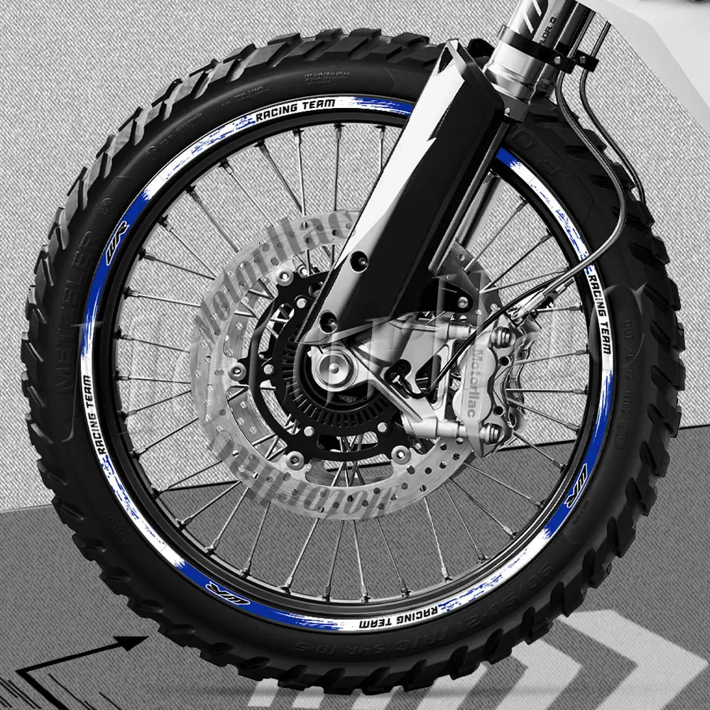 Front Rim 21 Dirt Bike Rim Tape L02 Decals Stickers Protector 21