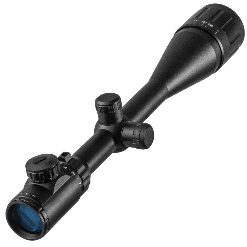 DIANA AOE 6-24X50 Scope Adjustable Green Red Dot Light Tactical Riflescope Reticle Optical Rifle Sight Hunting Scopes Air Gun red dot sight rifle scope