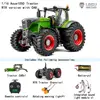 LESU 1050 1/16 RC Tractor Truck Four-wheel Drive RTR Metal Chassis Assembled Painted Model with Cabin Light Sound Set RC Car 1