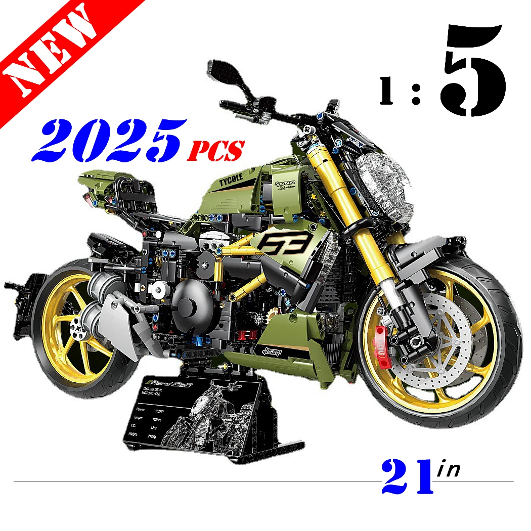 Motorcycle Moto Racing CAR Motorbike City Vehicle Sets Off Road Model Building Blocks Construction Blocks Racing Car Building Blocks Building Blocks Car Building Blocks MOC Kits Kids Toys Action Figure Wars