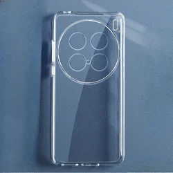 Transparent Soft TPU Phone Case with Clear Protective Back Cover Shell for Vivo X100 Ultra (Clear)