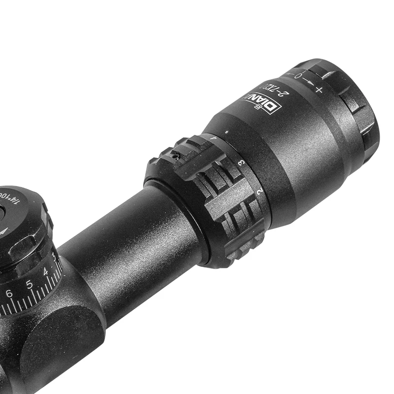 DIANA 2-7X20 Scopes Rapid Target Acquisition Hunting Riflescopes Mil-dot Optical Sight Mobile Size Pocket Scope