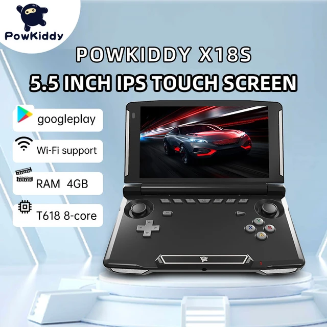 Powkiddy X18s 5.5 Inch Ips Screen Black Version Android 11 L3+r3