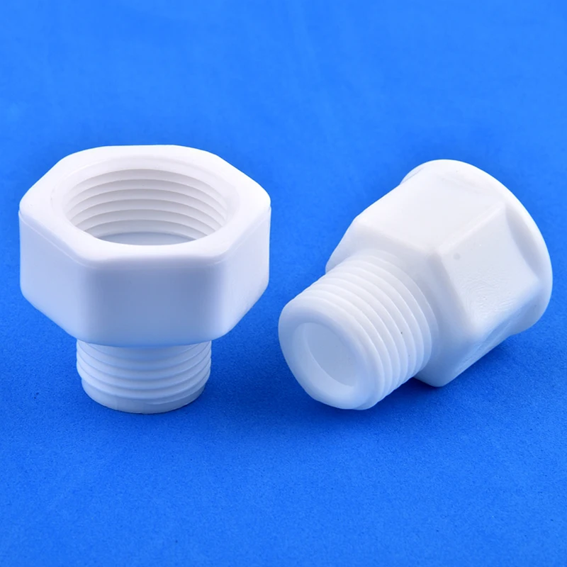 Water Pipe Fitting 1/2" 3/4" 1" Male/Female Thread Reducer Joint Bushing Connector Garden Irrigation Aquarium Tank Nipple Joint
