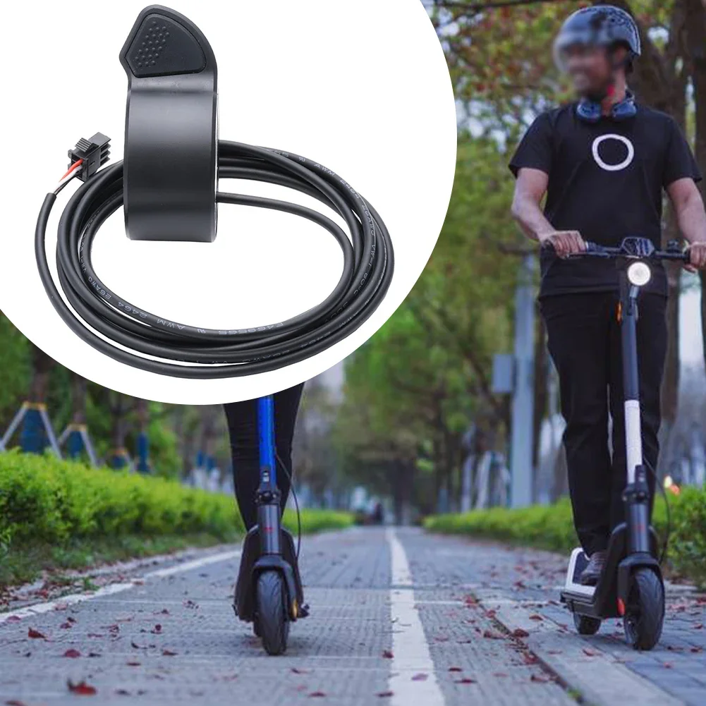 

Electric Scooters Thumb Throttle Accelerator Finger Hall Sensor Accelerators High-hardness Non-slip 1.2m Finger Throttle Booster