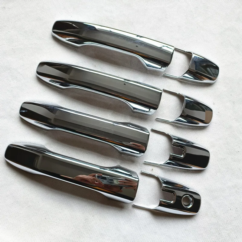 Car Door Handle Cover Trim Plastic Imitation Carbon Fiber for Toyota Raize Daihatsu Rocky A200 Car Accessories car door handle