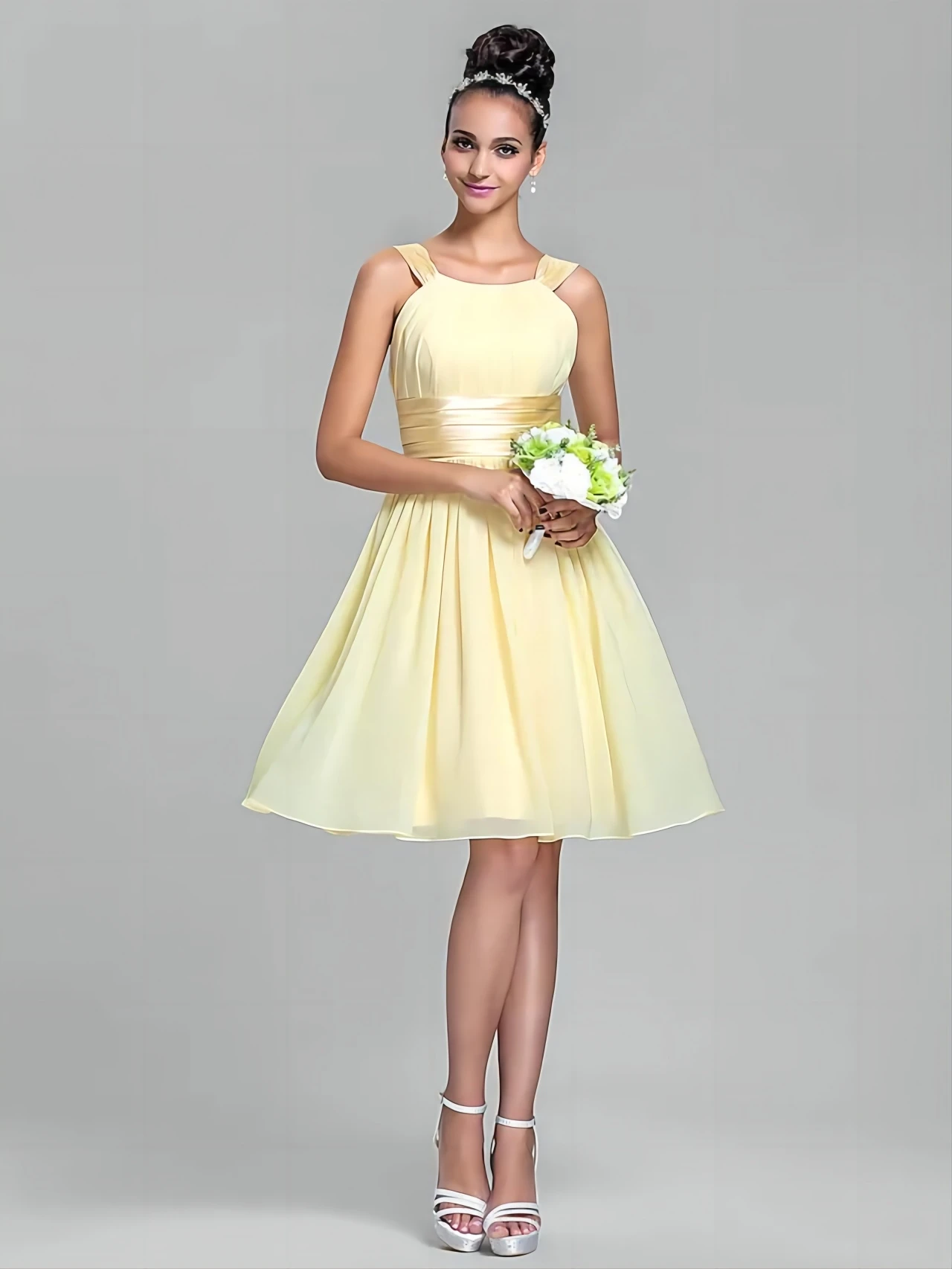 

Robe Cocktail Dress Homecoming Dress Short Bridesmaid Dress Chiffon vestidos cortos de fiestas vestidi madrinha de casamento