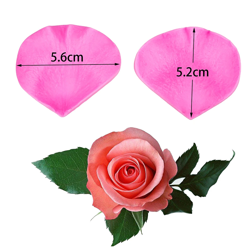Pflanzen blatt Silikon Venen formen, künstliche Blumen Kuchen Dekorations werkzeug, DIY handgemacht, Klemmen Fondant Blatt formen – Detail 8
