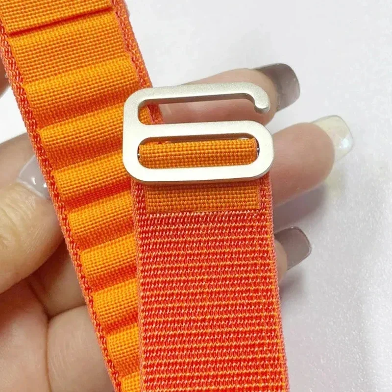 Premium Nylon Alpine Loop Bracelet Watchband - Sport Band Correa