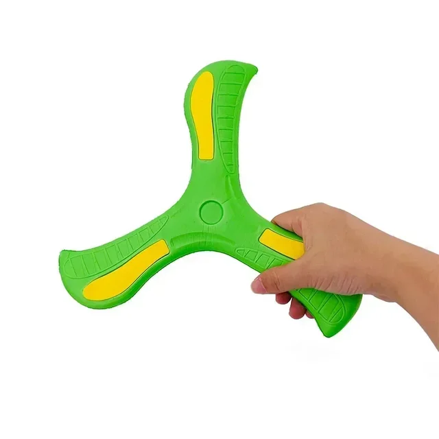 Children Boomerang Soft Three-leaf Cross Adult-kids Interactive Outdoor Toy Early Education Puzzle Decompression Gift 3