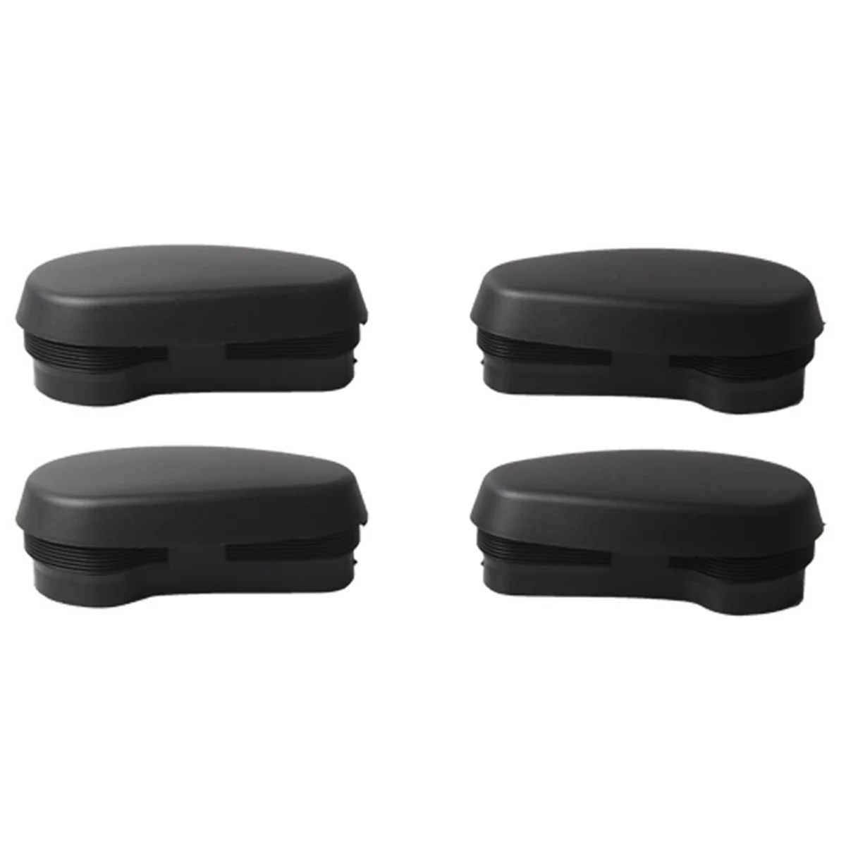 4 Pezzi Nerf Bar Caps 68044463Ab Per Dodge Ram 1500 2500 3500 2009-2022 Side Step End Caps Part