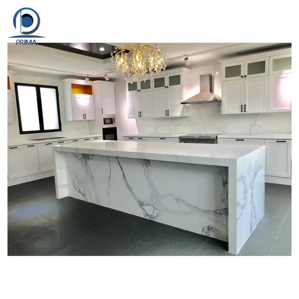Kitchen Cabinet Manufacturer China Made Foshan Usa Large Flat Pack Smart Frameless Light Oak Modern Kitchen Cabinet