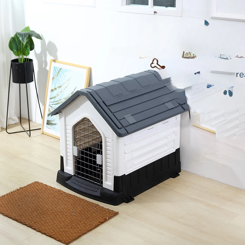 

Large Toys Crate Dog Houses Rabbit Villa Cage Cover Playpens Dog House Carrier Pet supplies Niche Pour Chien Dog Furniture Fg24
