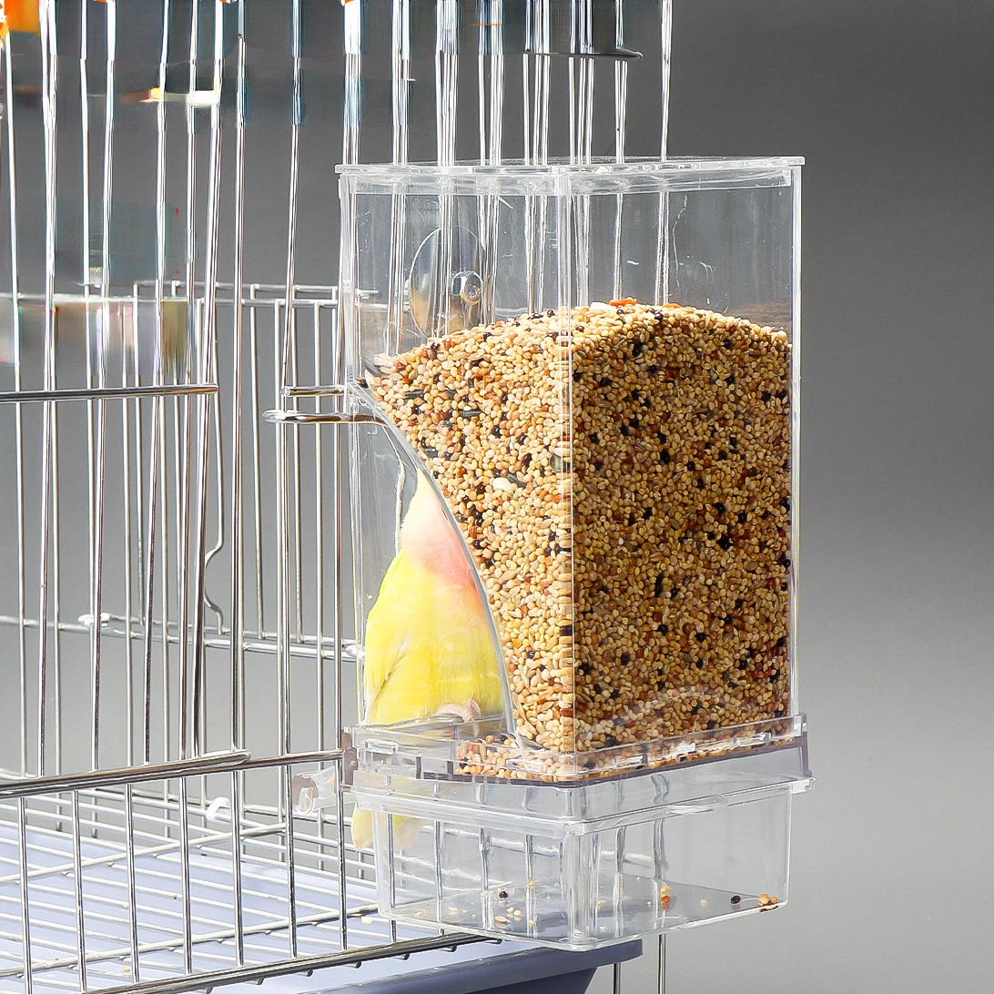 Bird feeder 1pc automatic bird feeder for pet birds convenient and easy to use