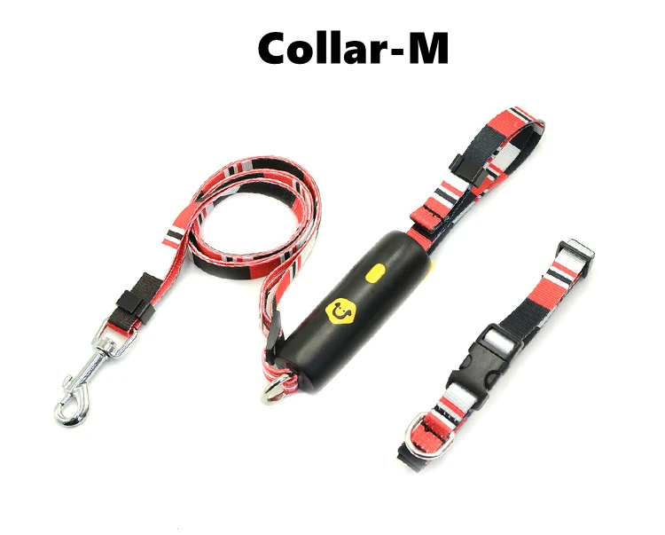 puppy collars MEOWS Retractable Elastic Dog Leash Anti-Explosion Reflective Stripe Metal Clasp Comfortable Handle Easy Grip&Lock Hands Free Dog Collars comfotable Dog Collars