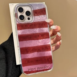Color Striped Minimalist Couple Phone Case Cover - iPhone SE (2020) (Ybaowt170)