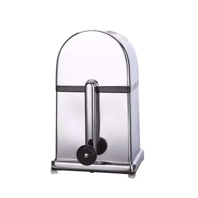 Stainless Steel Ice Crusher Mini Ice shavers Chopper Manual Snow Cone Smoothie Maker Ice Block Breaking Machine slush machine 3