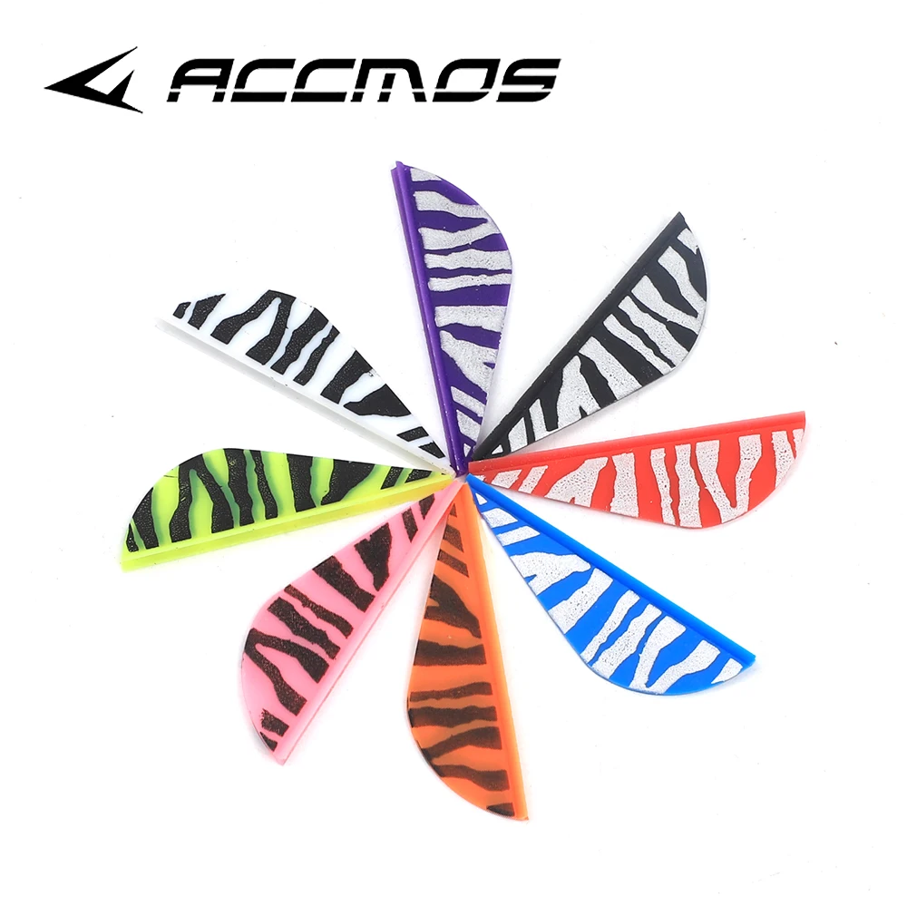 

30pcs 2 inches Arrow Vanes Plastic Arrow Feathers Arrow Fletches For Archery DIY Hunting Shooting Arrow Accessory