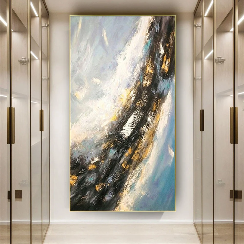 

100% Handmade Abstract Oil Painting High Quality Wall Picture Modern Canvas Poster Artwork Art Image Large Mural For Home Decor