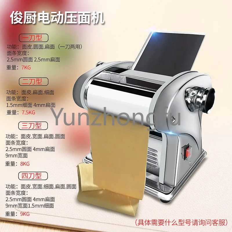 Wholesale Commercial Stainless Steel Electric Noodle Press And Dumpling  Skin Rolling Machine With Pasta Function From Zhenghuanliang, $1,852.17