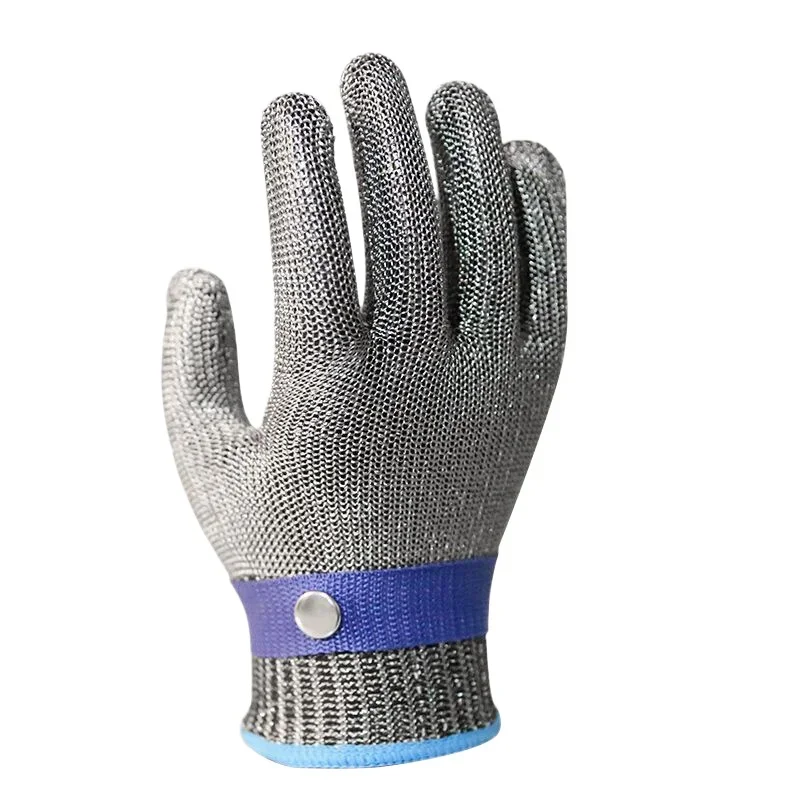 1 Pc Cut Resistant Stainless Steel Gloves Working Safety Gloves Metal Mesh Anti Cutting For Butcher Worker 3