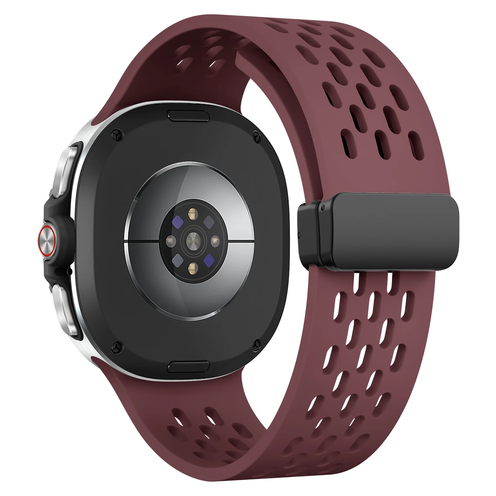 Magnetic Sport Band, Breathable Silicone Bracelet Strap