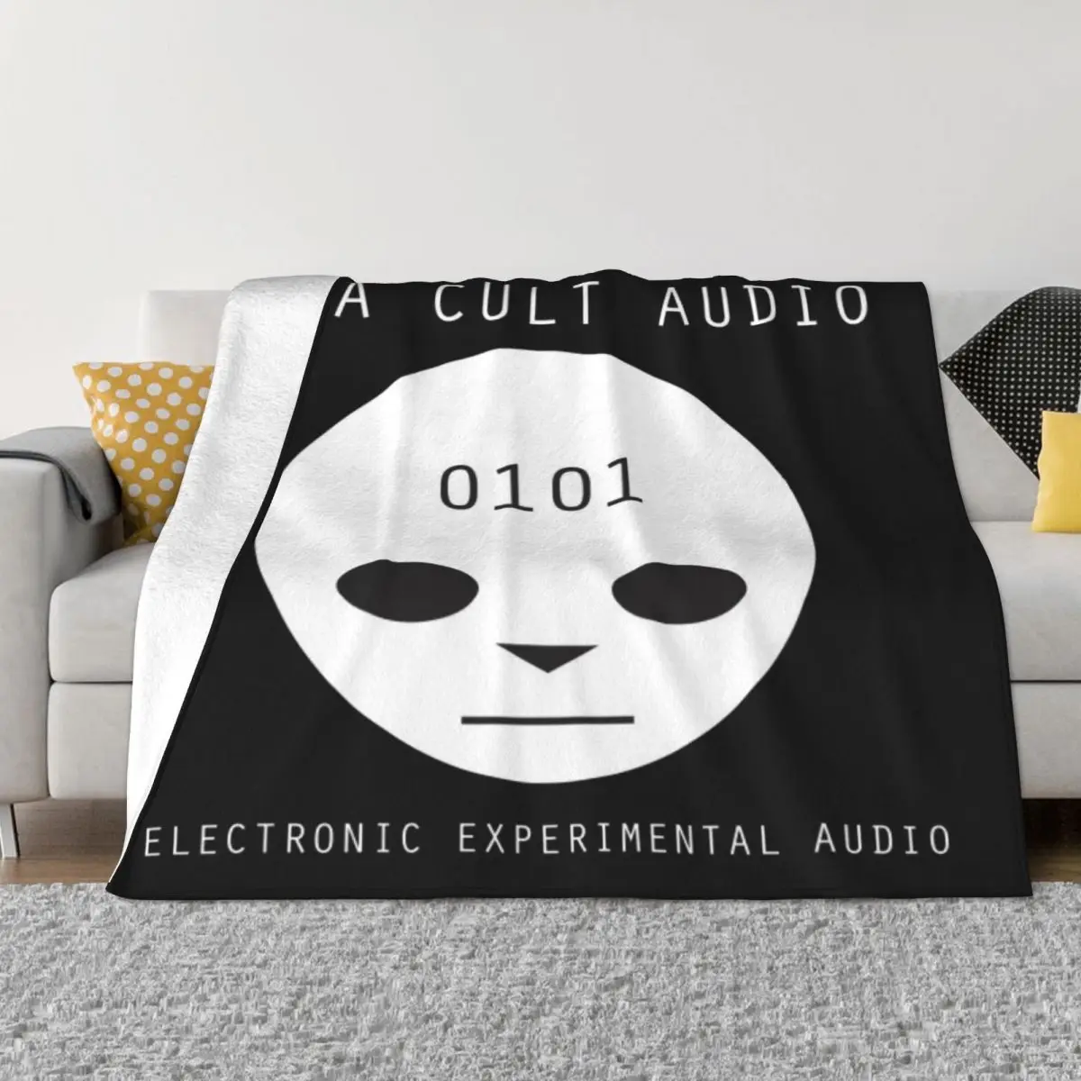 

Data Cult Audio Soft Micro Fleece Blanket Fashionable Portable Great Gift AntiPilling