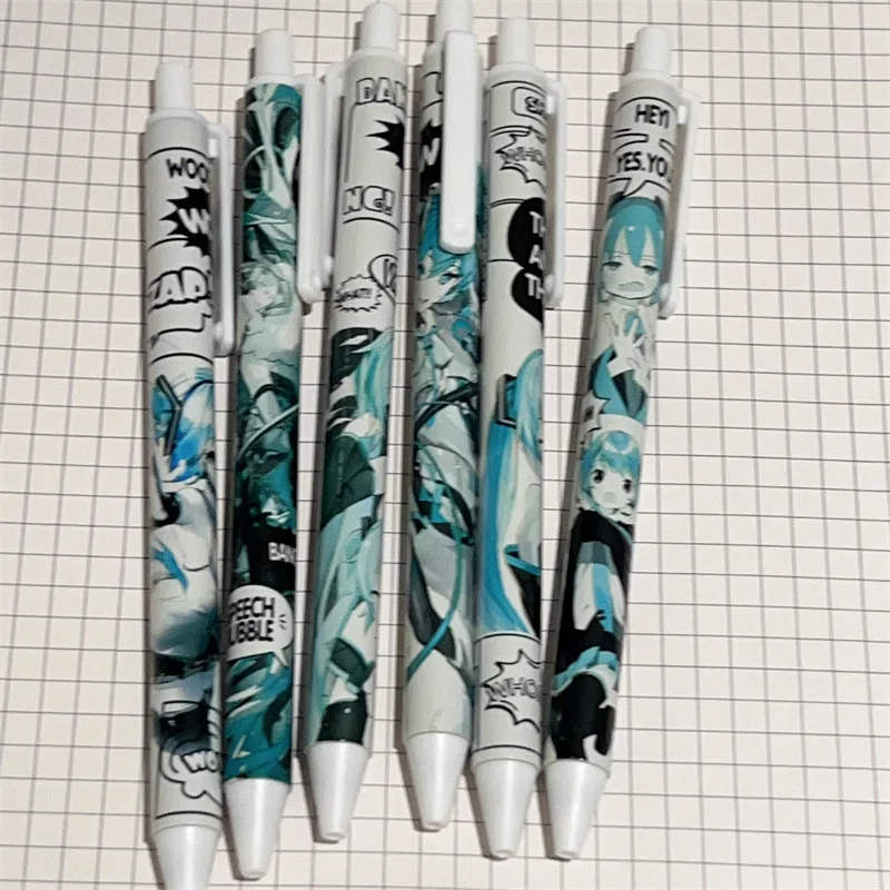 1-teiliger Lytwtw's süßer Ins-Karikatur-Gelstift, kreativer Cartoon-Press, Büro, Schulbedarf, Schreibwaren, Kawaii, lustiger Stift – Detail 4