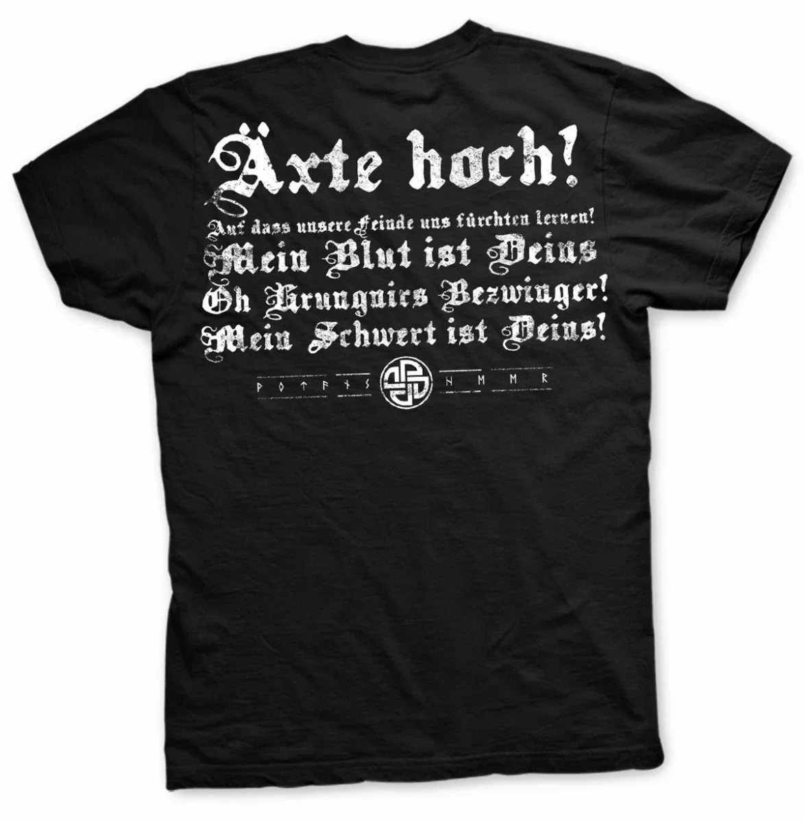Wotans Heer-Thor Odin Tyr Einherjer Hugin and Munin T-Shirt Cotton Short Sleeve O-Neck Casual Mens T-shirt Streetwear