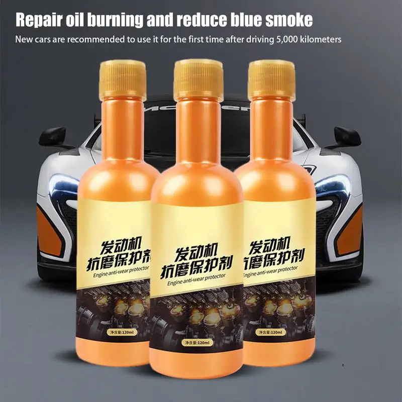 Engine Anti-Wear Protective Agent Noise Reduction Jitter Strong Burning Engine Oil Liquid Additive Car Supplies Oil Additive