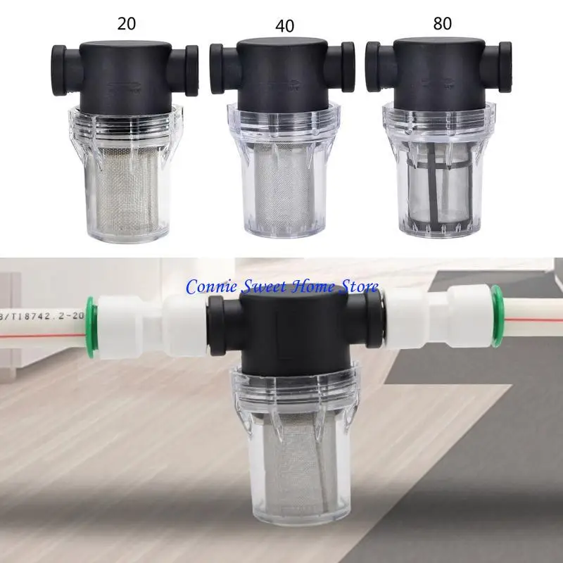 LXAF -Schlauchrohrfilter -Auto Waschgarten Bewässerungsfilter Sprühpumpenfilter -Nettosieb Edelstahlnetzfilter – Detail 8