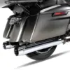 4" Slip-On Dual Exhaust Pipes For Harley Touring Street Electra Glide Road King 2017-2022 Motorcycle
