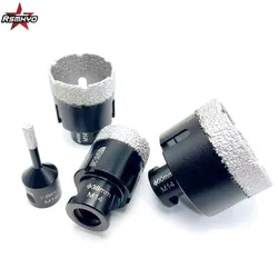 Premium M14 Thread Diamond Core Drill Bit for Porcelain, Marble, and Masonry
