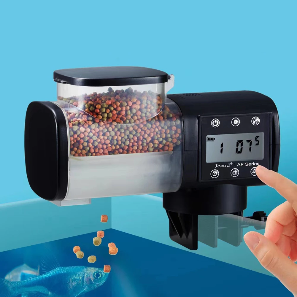 AutomaticFishFeeder500mIIntelligentTimingAdjustableFeeding