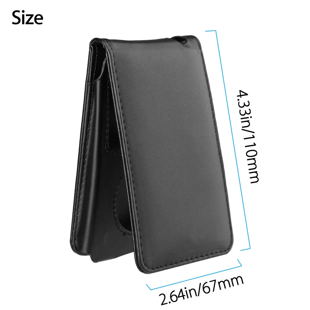 iPod classic 80GB ブラック ケース・フィルム付 Leather Case for Apple iPod Classic 80GB/120GB/160GB 6th