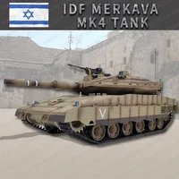 Henglong 3958 Israel Mecawa  MK4 Main Battle Tank Remote Control Electric Military Tank Model 1/16 Metal Track Boy Rc Toy Car 1