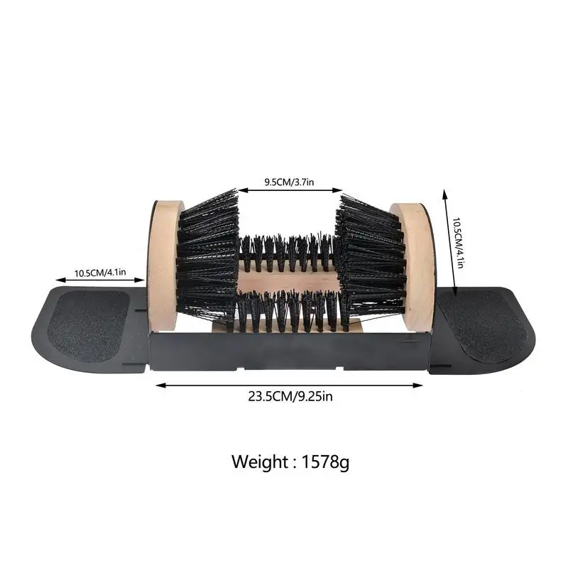 Boot Scraper Outdoor Shoe Brush Boot Mud Cleaning Scraper Brush Outdoor Floor Mount Shoe Cleaner for Home Mall Entrance