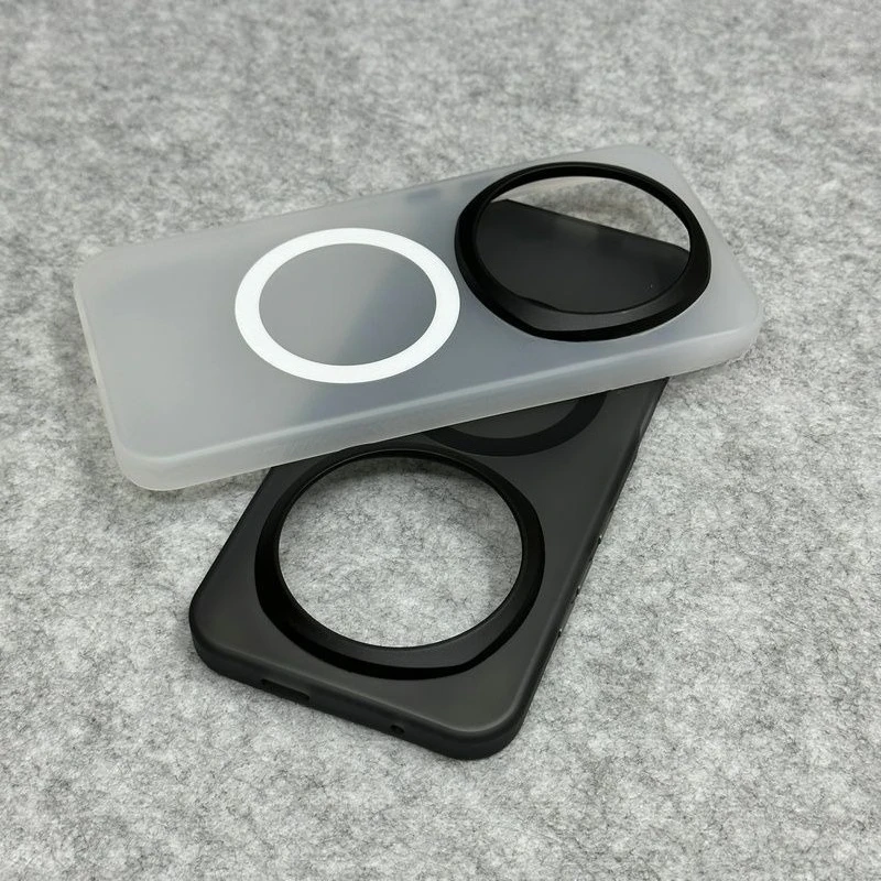Enhanced Magnetic Transparent Frosted Anti-Fingerprint Shockproof Acrylic Case