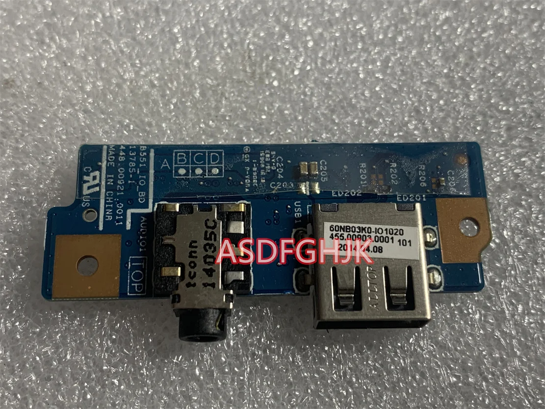 

Оригинальный 448.00921.0011 для ASUS B551 IO BOARD TESE OK