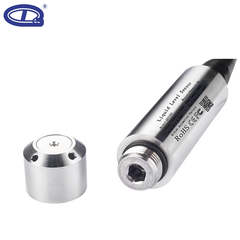 

Submersible 4-20mA RS485 Water Level Sensor Liquid Pressure Transmitter IP68 Waterproof DC12-36V