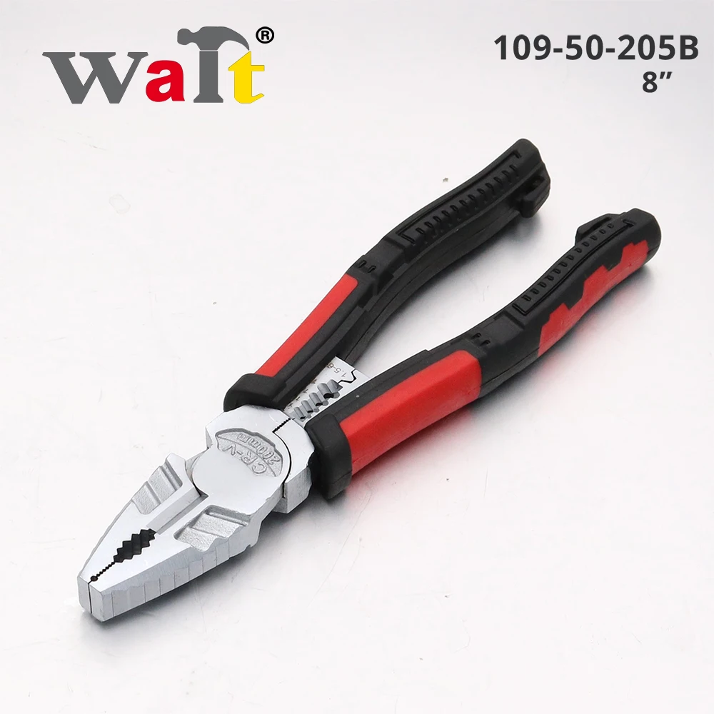 WAIT Multifunctional Pliers Wire Cutter Stripper Pliers Crimping Tool Professional Electrician Pliers