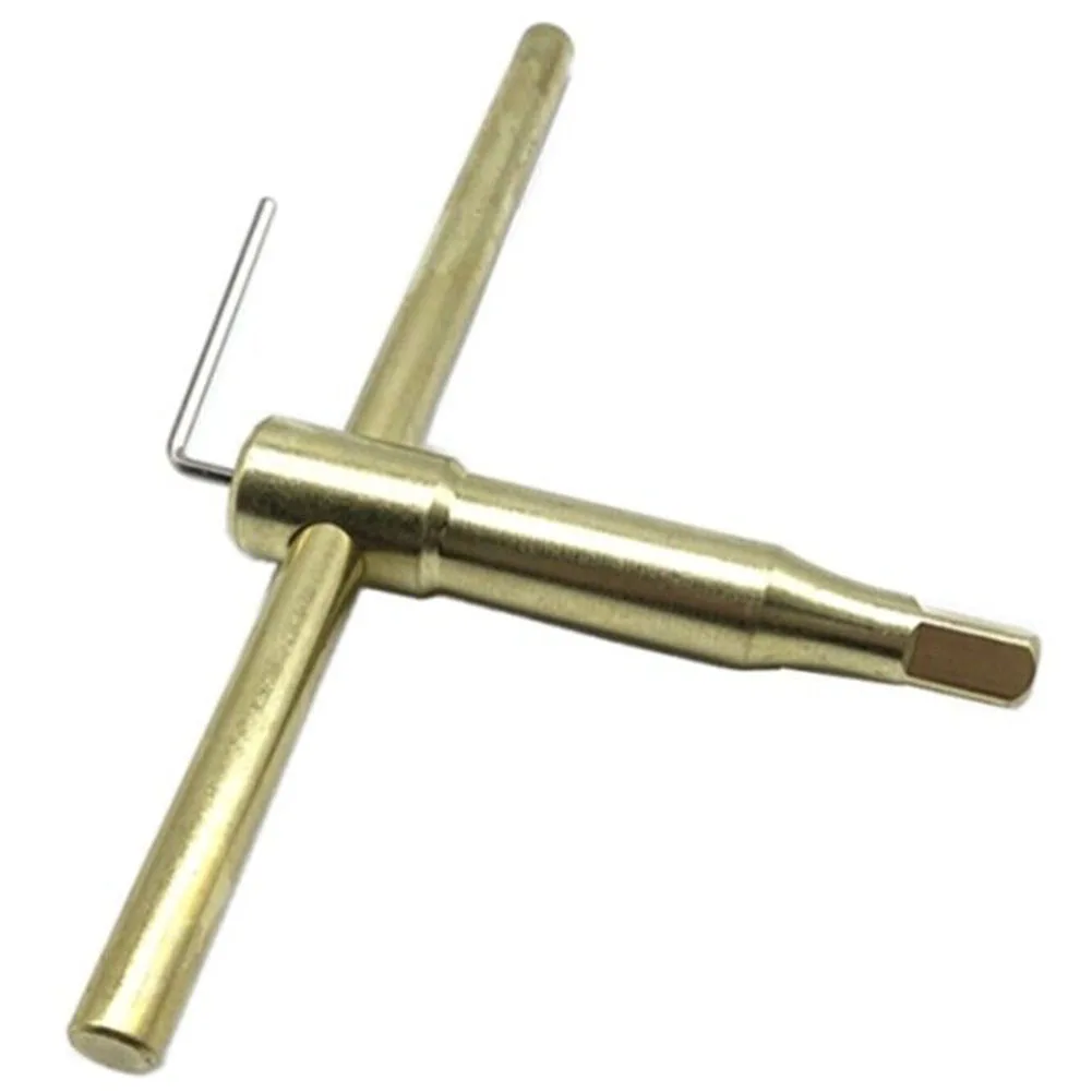 

Durable Chuck Handle Wrench 10mm 12mm 14mm Lathe Chuck Tools T shaped Handle for Easy Usage Reliable Performance