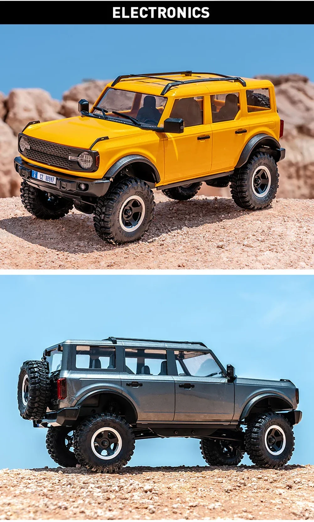 FMS EAZYRC BRONX 1/18 RTR フォードブロンコ RC レア FMS EAZYRC BRONX 1/18 RTR フォードブロンコ RC レア - メルカリ