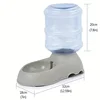Pet dog and cat water feeding and feeder  can be large capacity automatic water storage water feeder  and feeder 2
